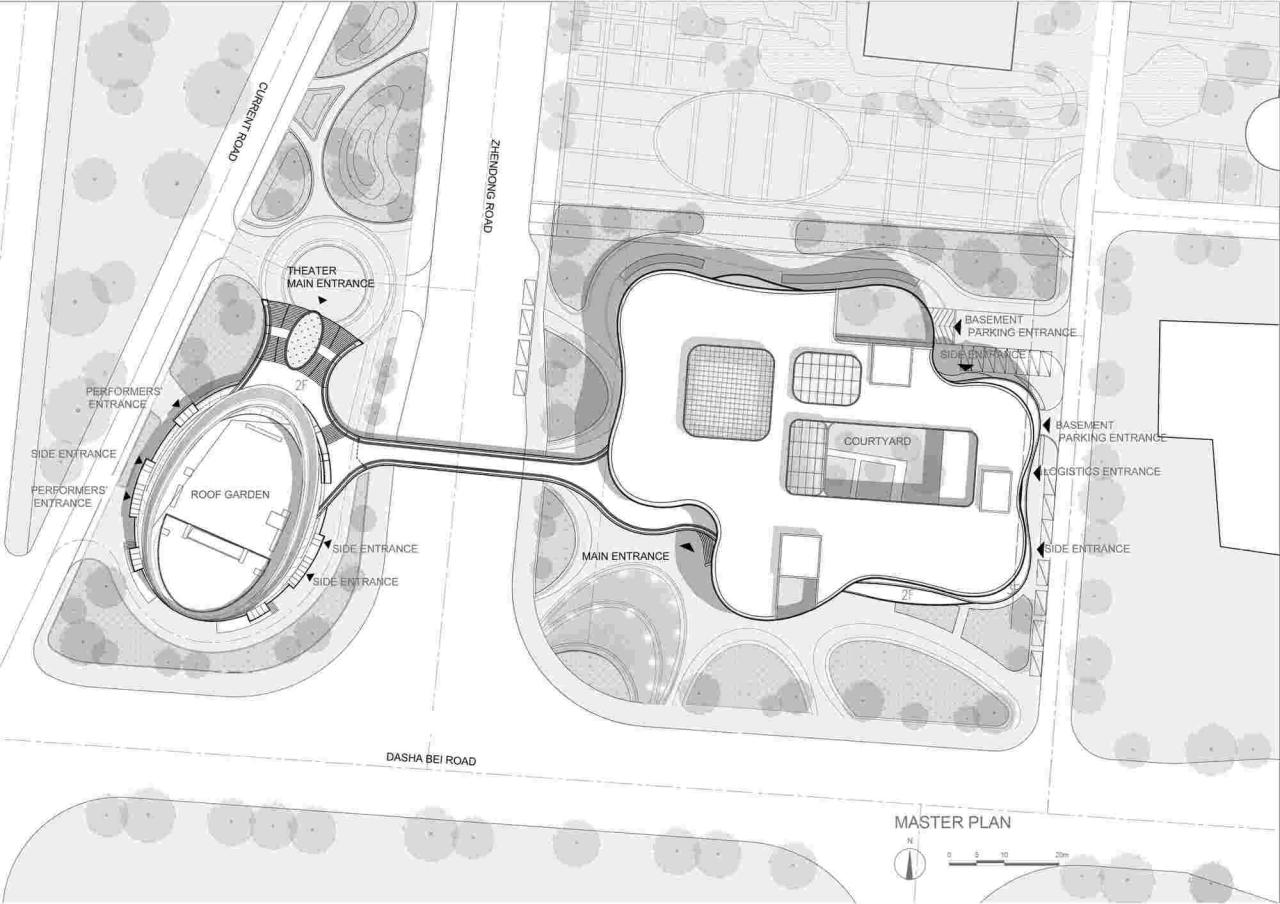 BIM建筑|广州市第三少年宫 / 广州市城市规划勘测设计研究院