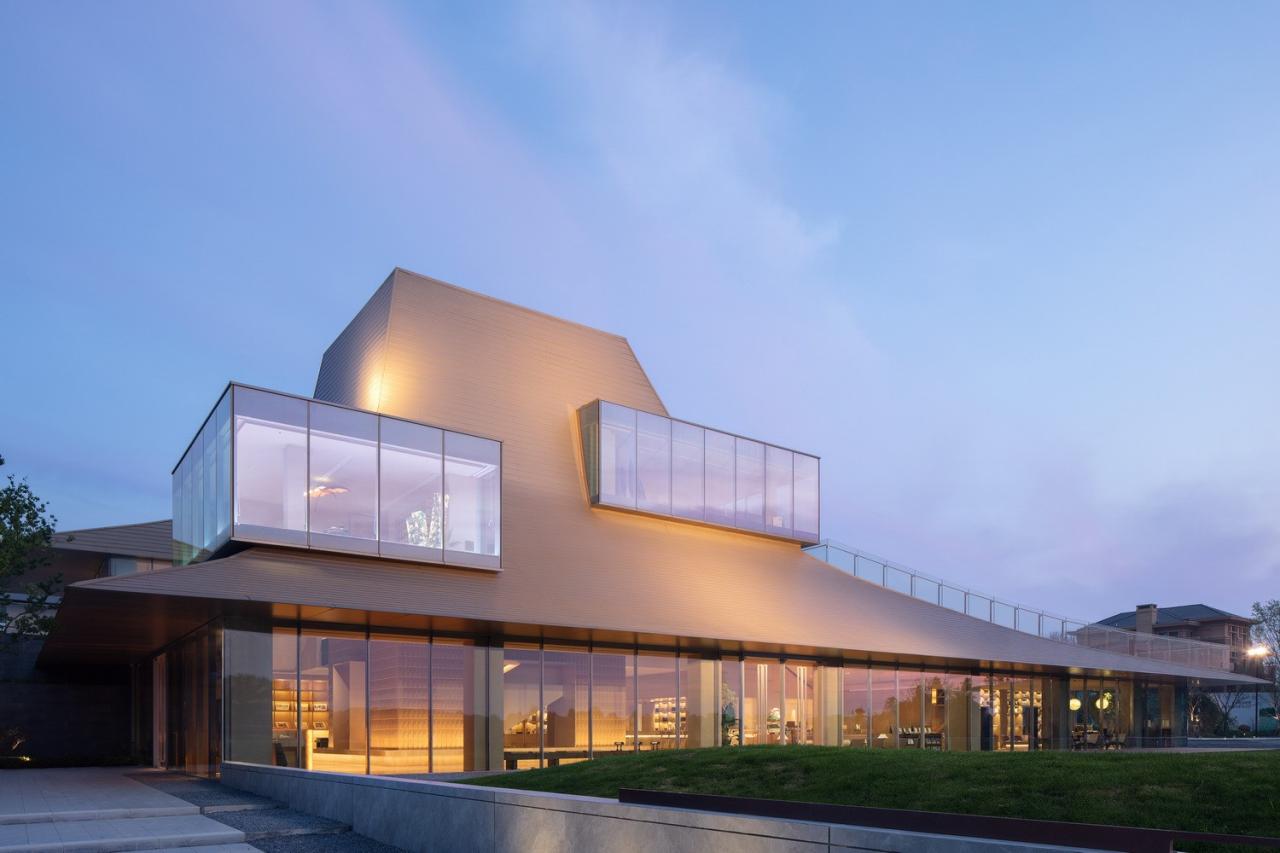 BIM建筑|光的中庭：泊心域社区邻里中心 / 孟凡浩-line+建筑事务所