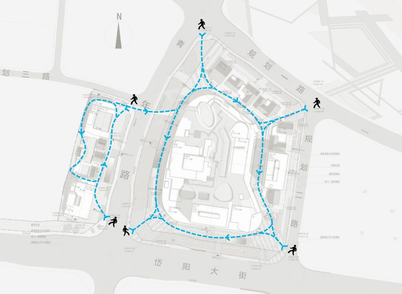 BIM建筑|山水之城·泰汶城市广场 / 简和建筑