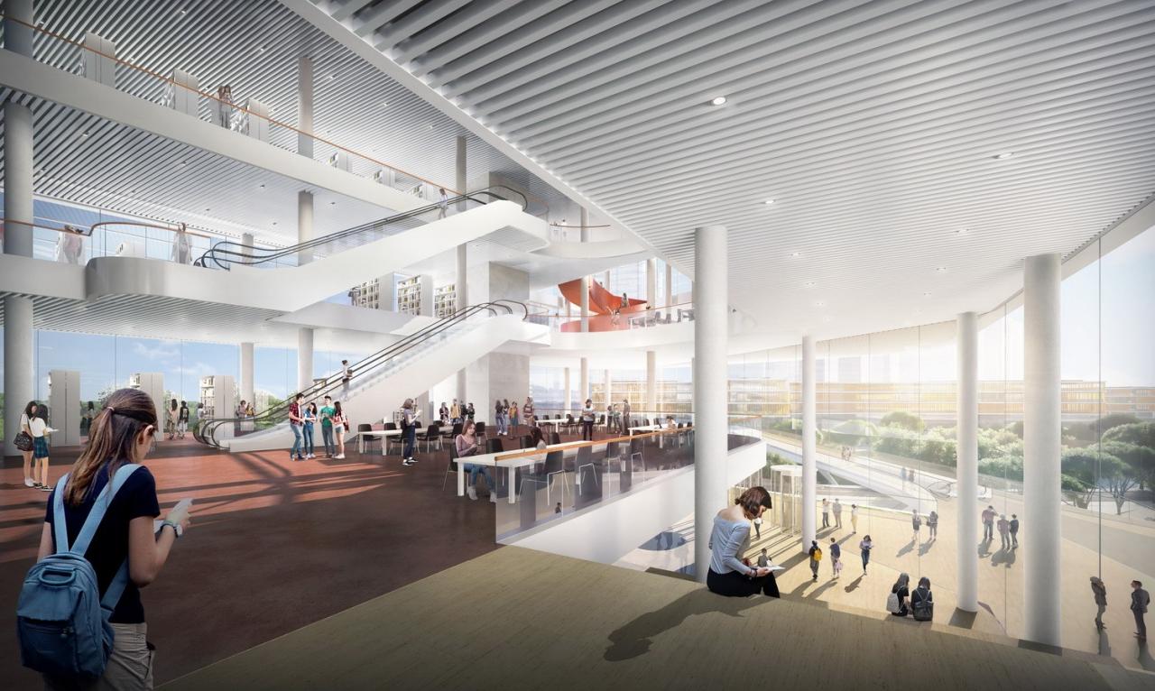 BIM建筑|以山水动脉形塑医校综合体：南方科技大学医学院及 南方科技大学附属医院 / 盖博建筑设计事务所