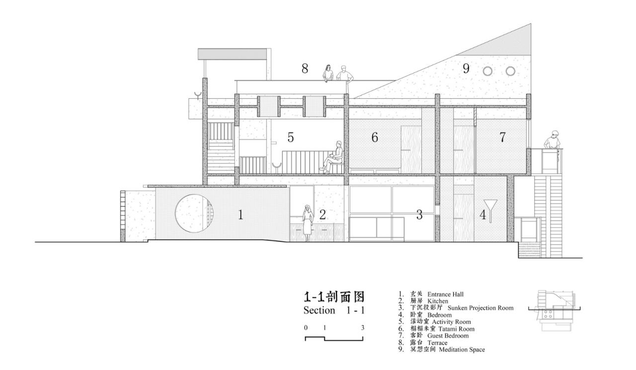 BIM建筑|崖之家 / 郦文曦建筑事务所