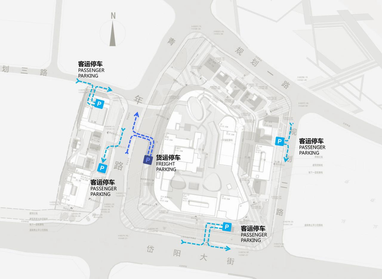 BIM建筑|山水之城·泰汶城市广场 / 简和建筑