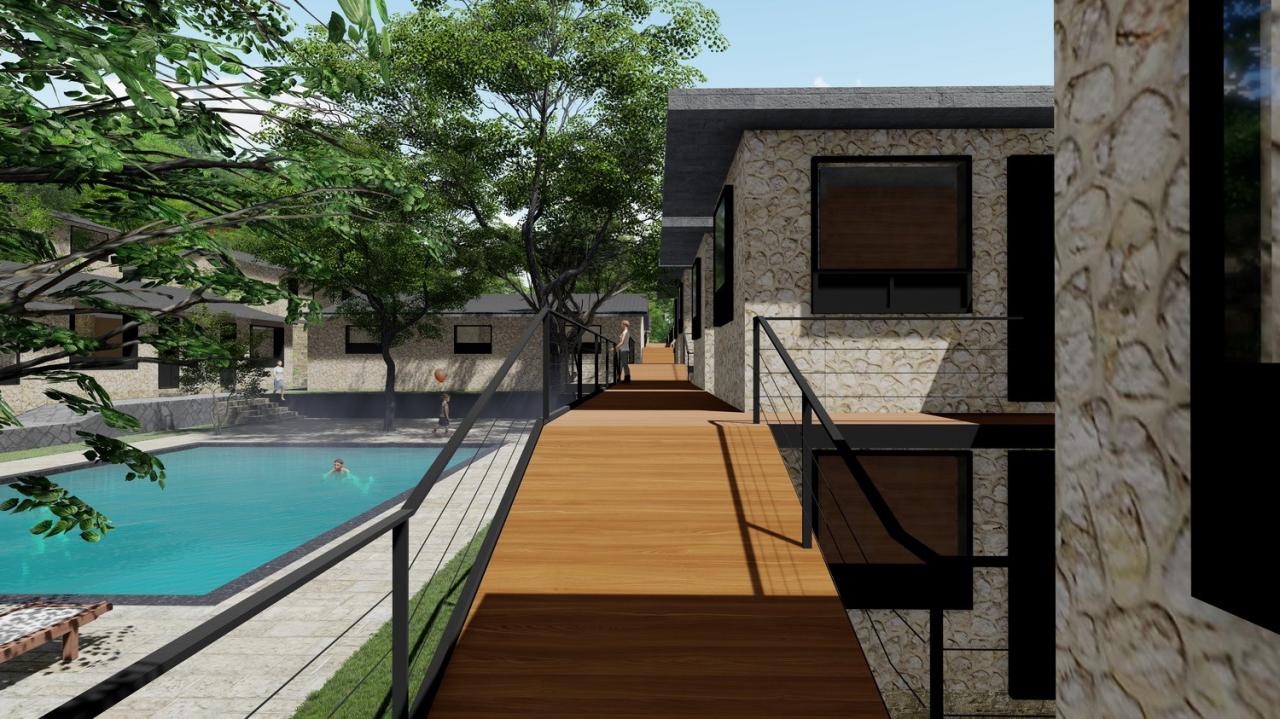 BIM建筑|瀑布下的诗意栖居:尧珈•瀑布村 /上海尧舜建筑设计有限公司