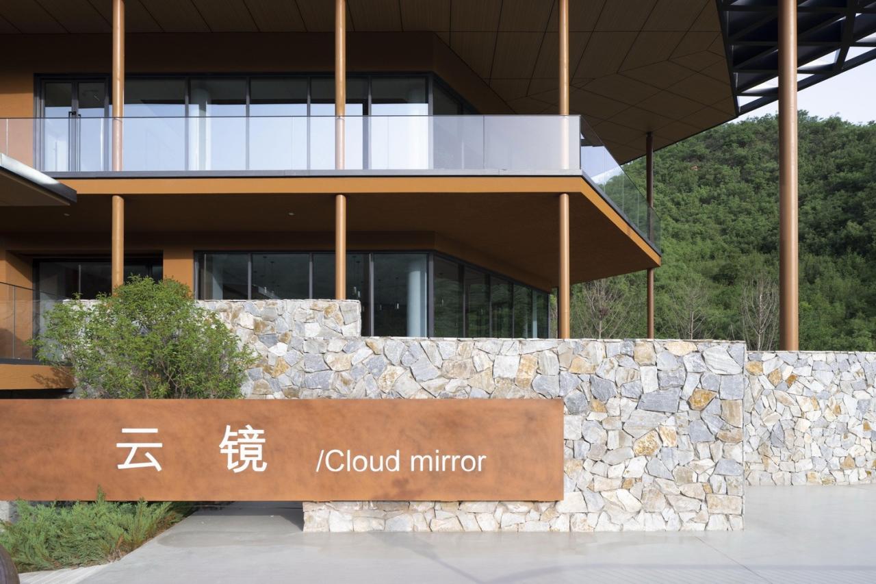 BIM建筑|化作天上的星星, 静美的灵魂栖息地：石家庄安德生命纪念公园·云镜 / 小隐建筑