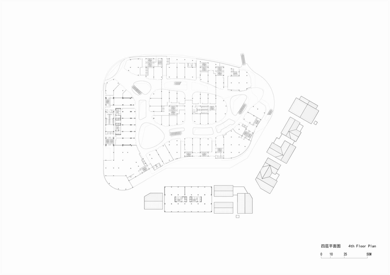 BIM建筑|山水之城·泰汶城市广场 / 简和建筑