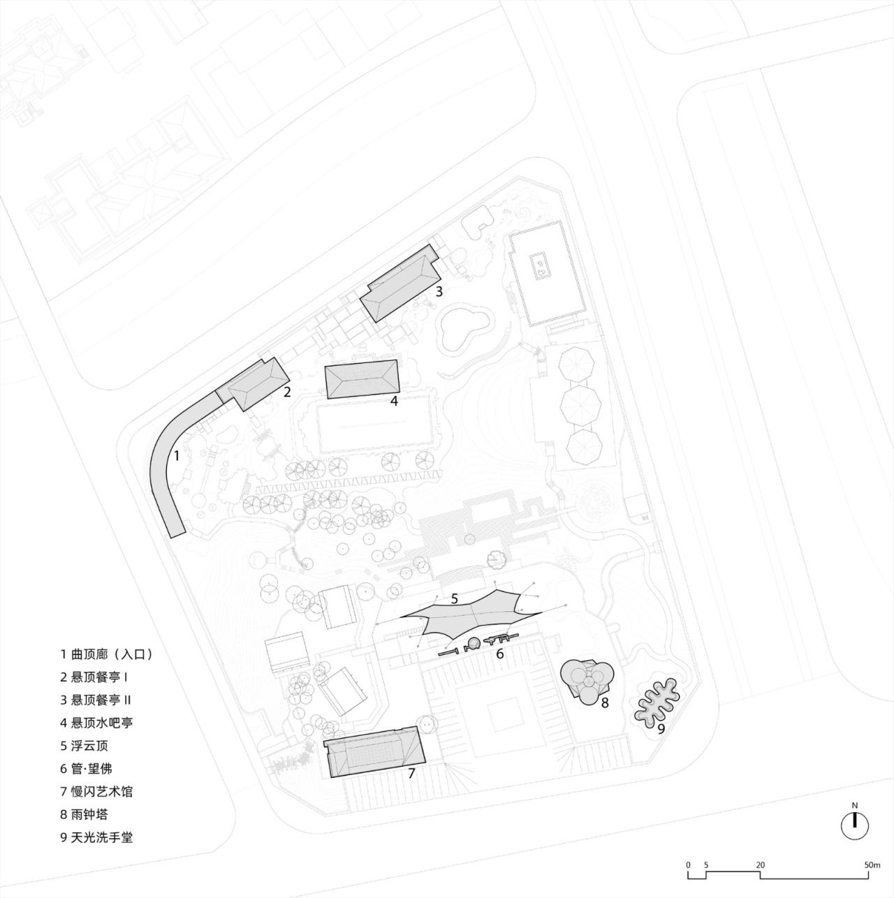 BIM建筑|天光洗手堂 / 众建筑