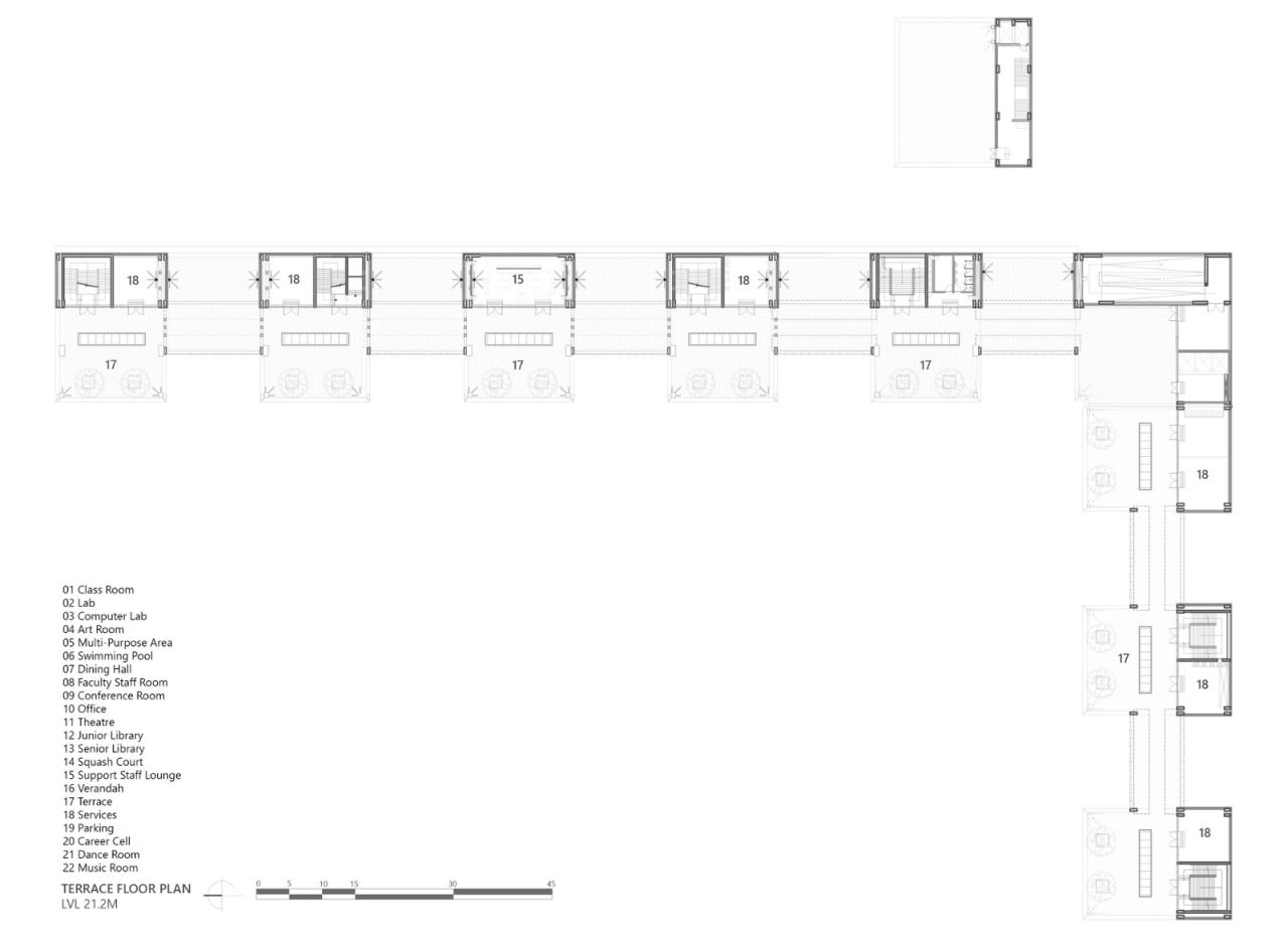 BIM建筑|Shiv Nadar 学校 / Stephane Paumier Architects