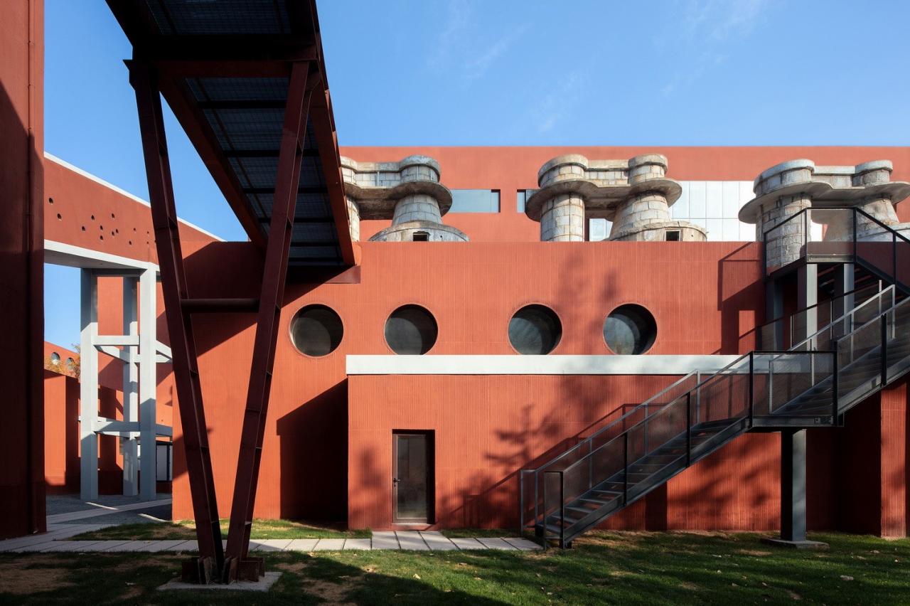 BIM建筑|南小营供热厂改造，越界锦荟园 / 原地建筑