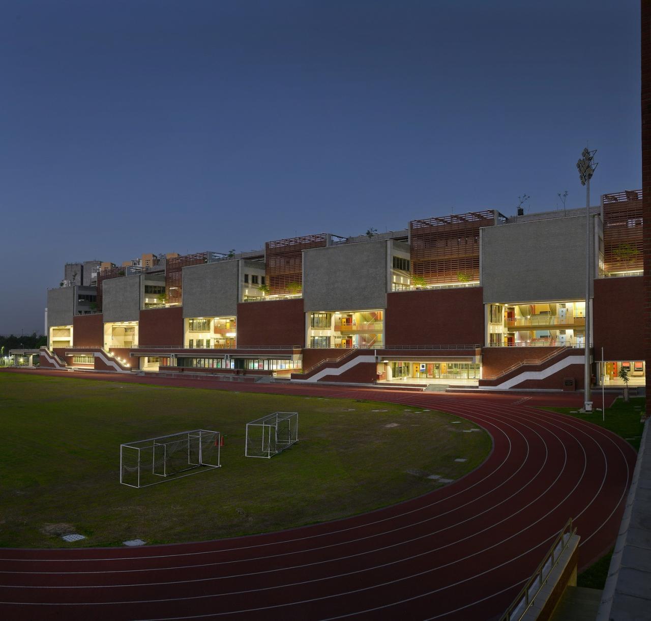 BIM建筑|Shiv Nadar 学校 / Stephane Paumier Architects