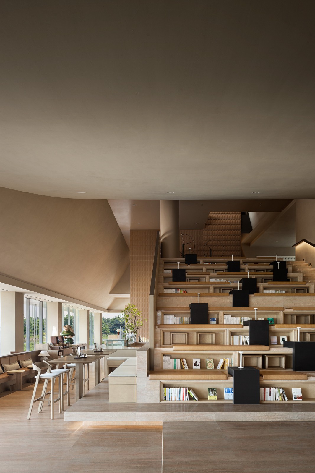 BIM建筑|光的中庭：泊心域社区邻里中心 / 孟凡浩-line+建筑事务所