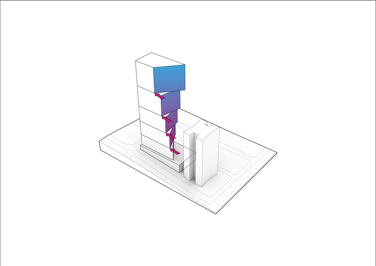BIM建筑|首个塔楼改造 Quay Quarter，‘嫁接’新楼板 / 3XN