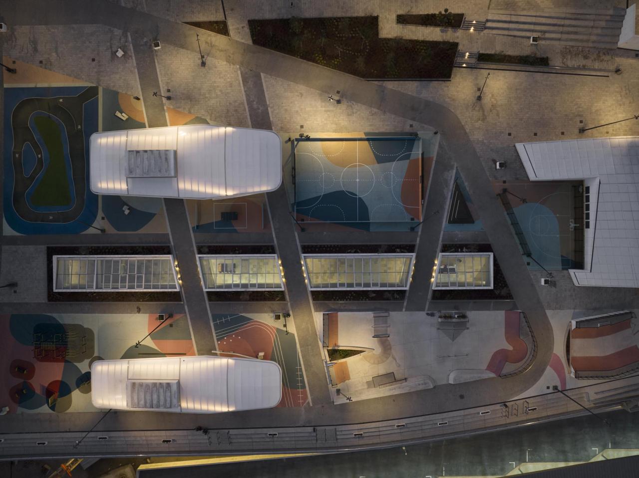 BIM建筑|混合用途的交通综合体 西班牙维亚利亚比戈综合交通枢纽站 / 墨菲西斯建筑事务所