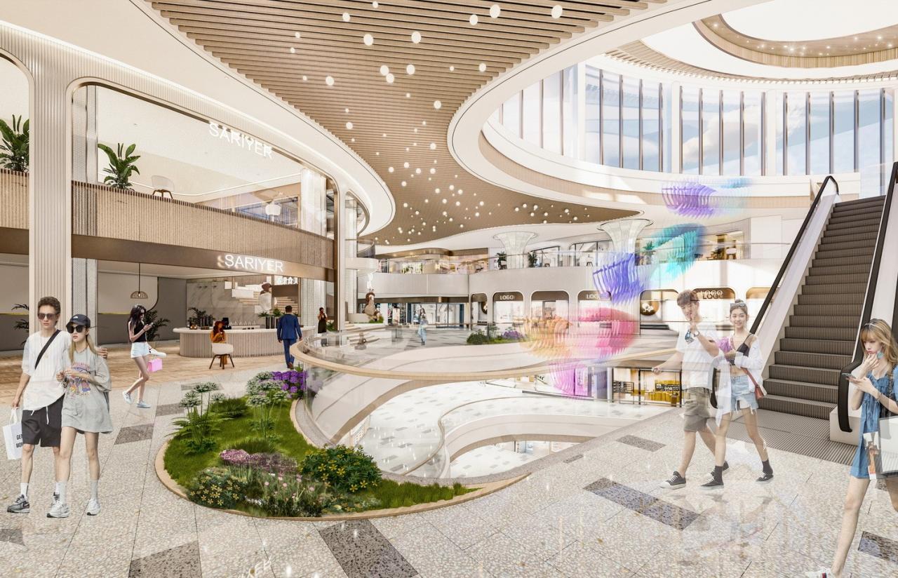 BIM建筑|山水之城·泰汶城市广场 / 简和建筑