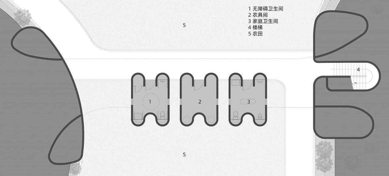 BIM建筑|桥厕 / 锋茂建筑