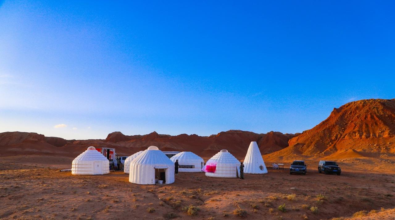 BIM建筑|充气蒙古包 Air Ger / 阁尔工作室