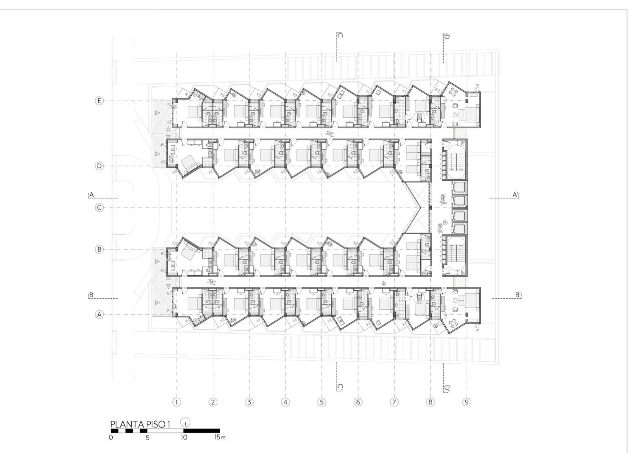 BIM建筑|BA’RA 酒店 / Plan:b arquitectos