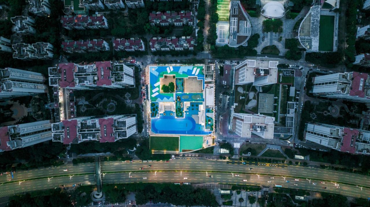 BIM建筑|学习层台—深圳福强小学 / 众建筑