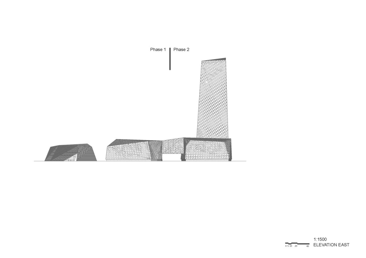 BIM建筑|山东省会文化艺术中心三馆 / 法国AS建筑工作室