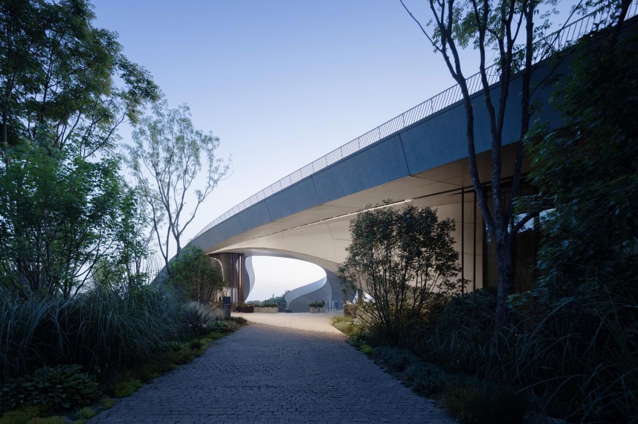 BIM建筑|龙泉山镜高空平台 / BUZZ建筑事务所