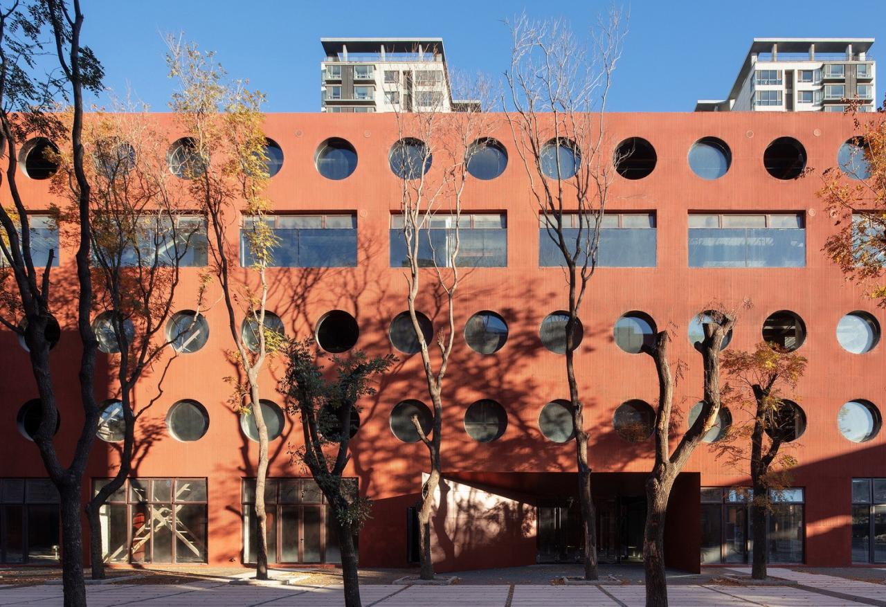 BIM建筑|南小营供热厂改造，越界锦荟园 / 原地建筑