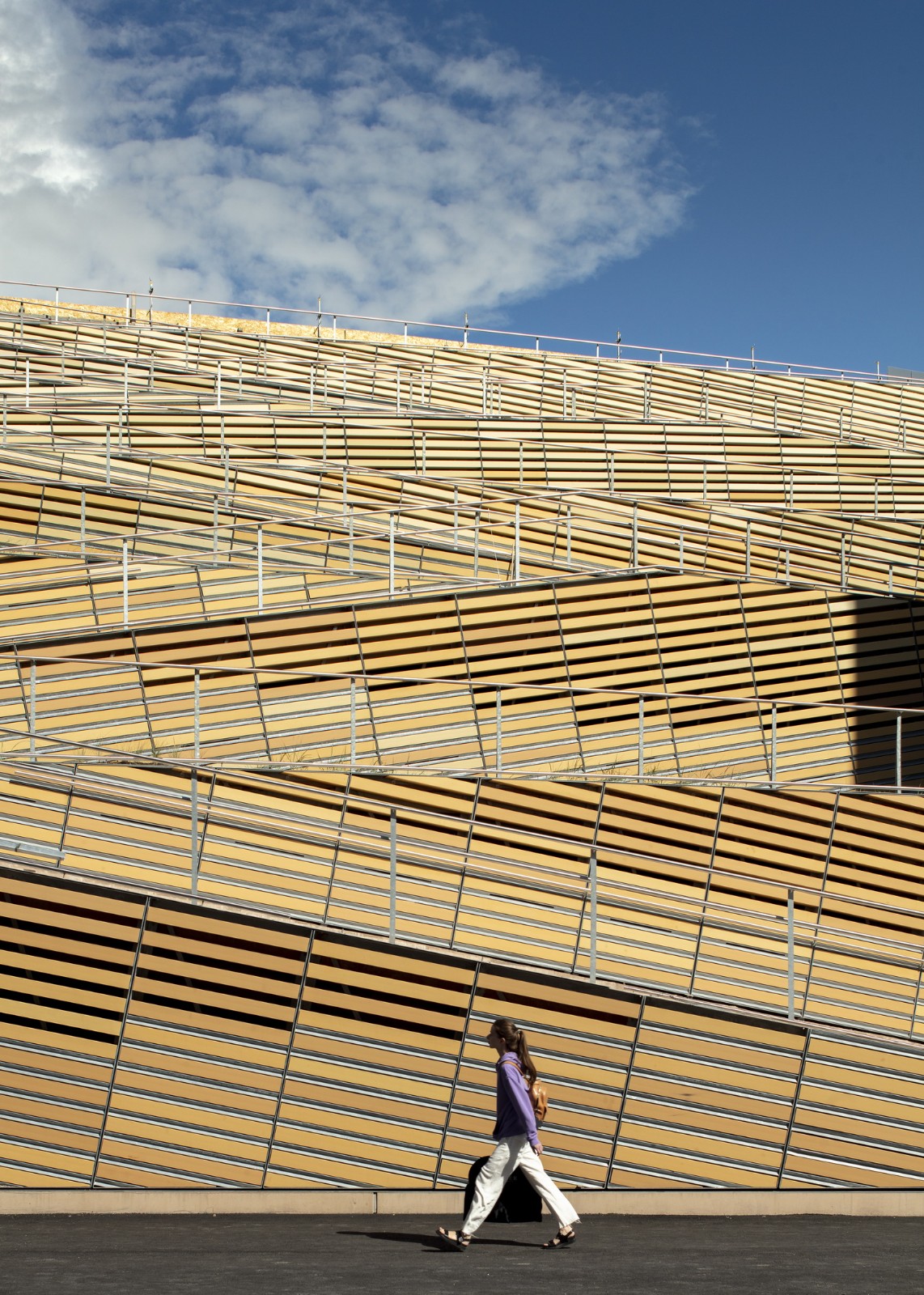 BIM建筑|梯田停车场 Saukonlaituri / ALA Architects