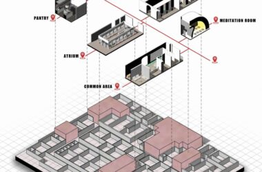 BIM建筑|内向理疗SPA，沈阳 / 素造建筑-BIM建筑网