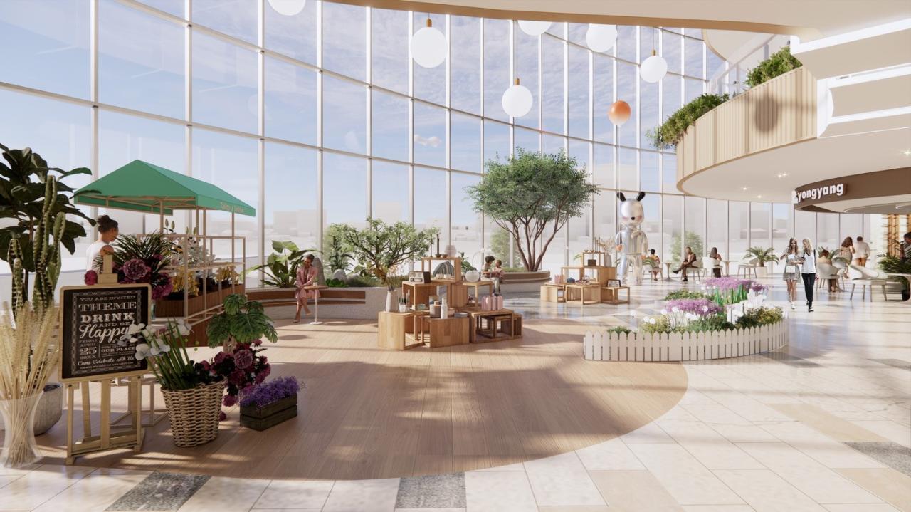 BIM建筑|山水之城·泰汶城市广场 / 简和建筑