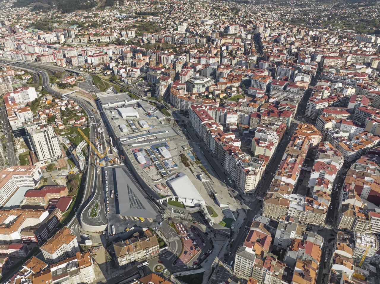 BIM建筑|混合用途的交通综合体 西班牙维亚利亚比戈综合交通枢纽站 / 墨菲西斯建筑事务所