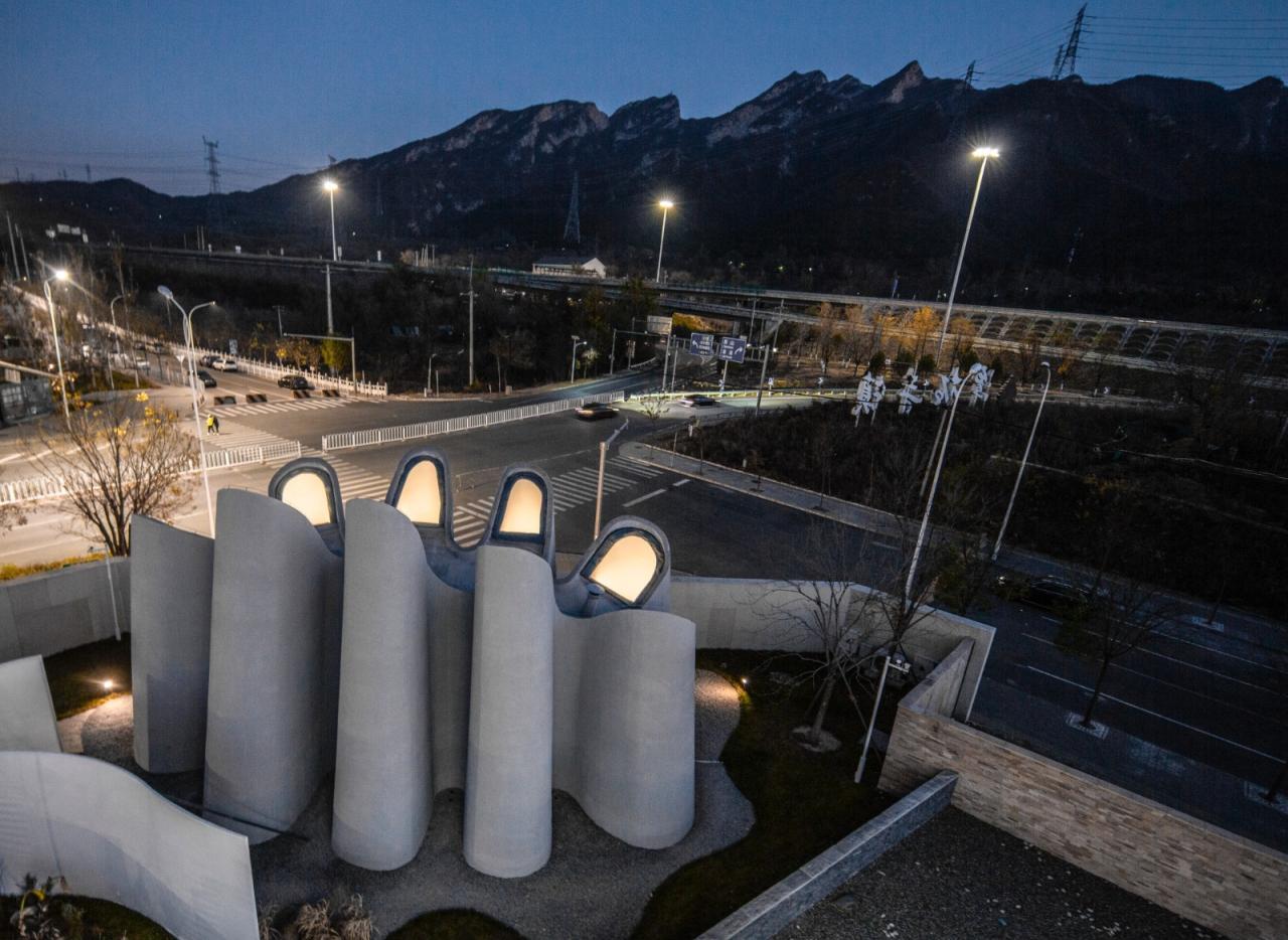 BIM建筑|天光洗手堂 / 众建筑