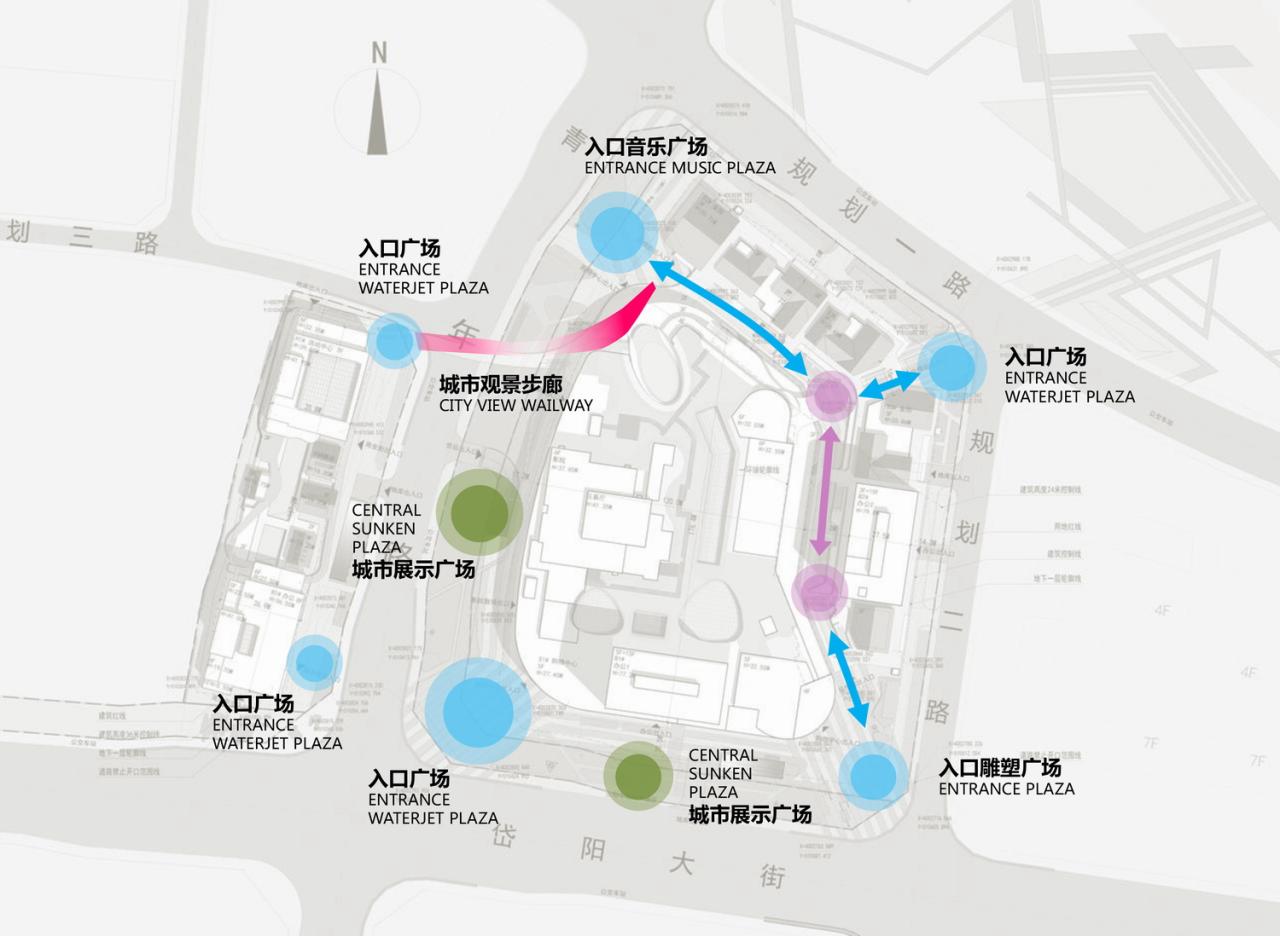BIM建筑|山水之城·泰汶城市广场 / 简和建筑