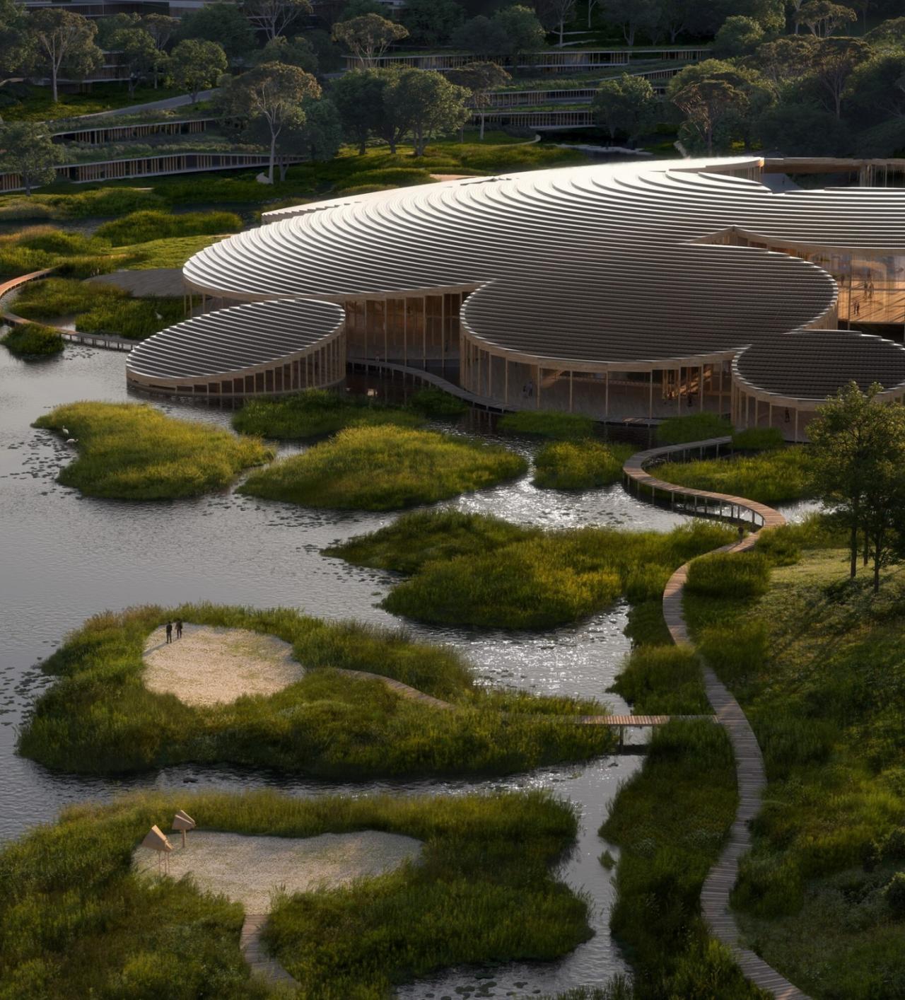 BIM建筑|​深圳光明科学家谷 / 孟建民团队+Mecanoo+Lola Landscape