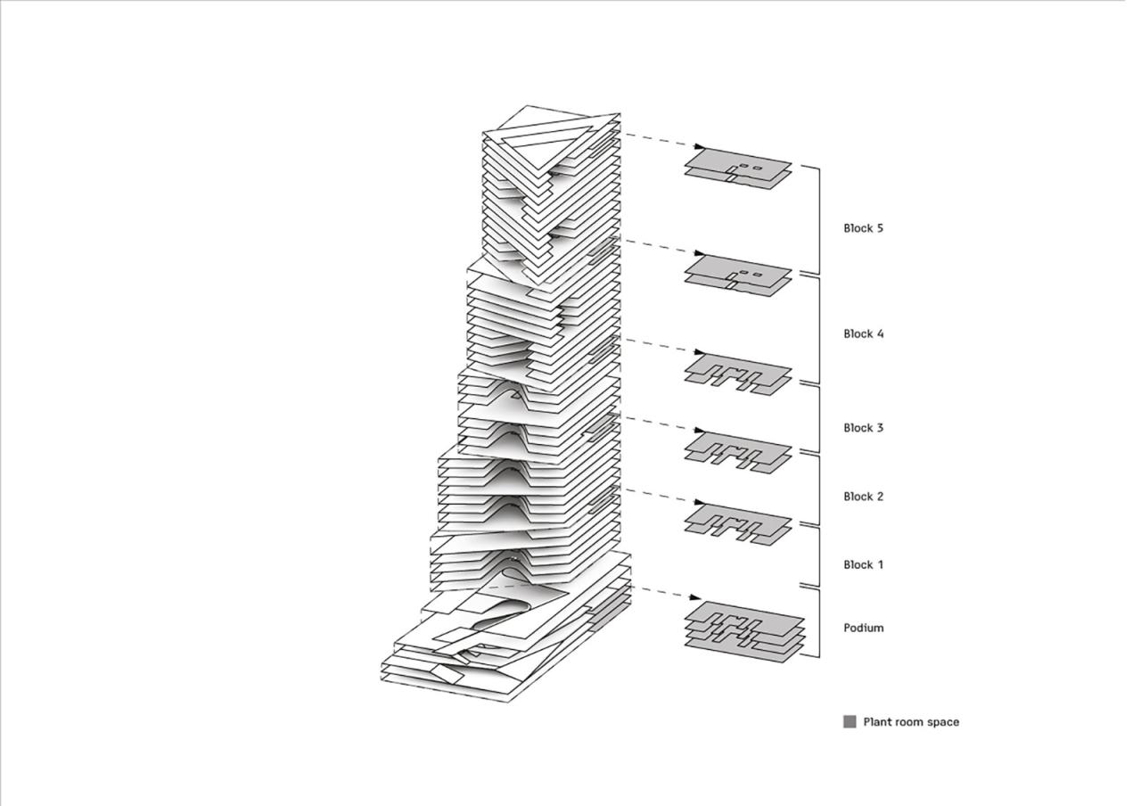 BIM建筑|首个塔楼改造 Quay Quarter，‘嫁接’新楼板 / 3XN