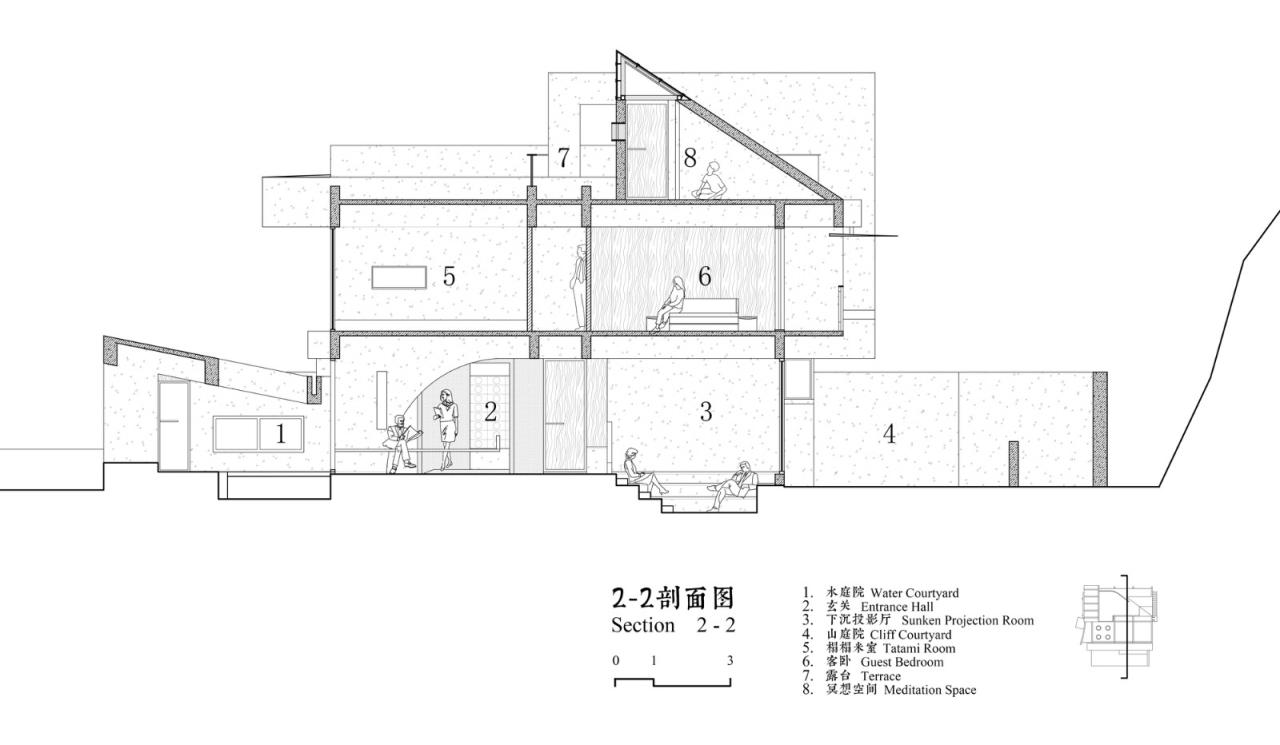 BIM建筑|崖之家 / 郦文曦建筑事务所