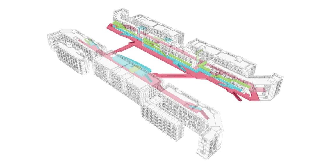 BIM建筑|“空中街巷”唤醒北京“睡城”，首开LONG街城市更新 / ZEN正象设计