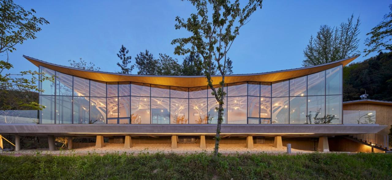 BIM建筑|浮光亭 / JK-AR