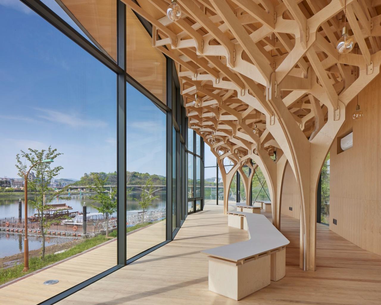 BIM建筑|浮光亭 / JK-AR