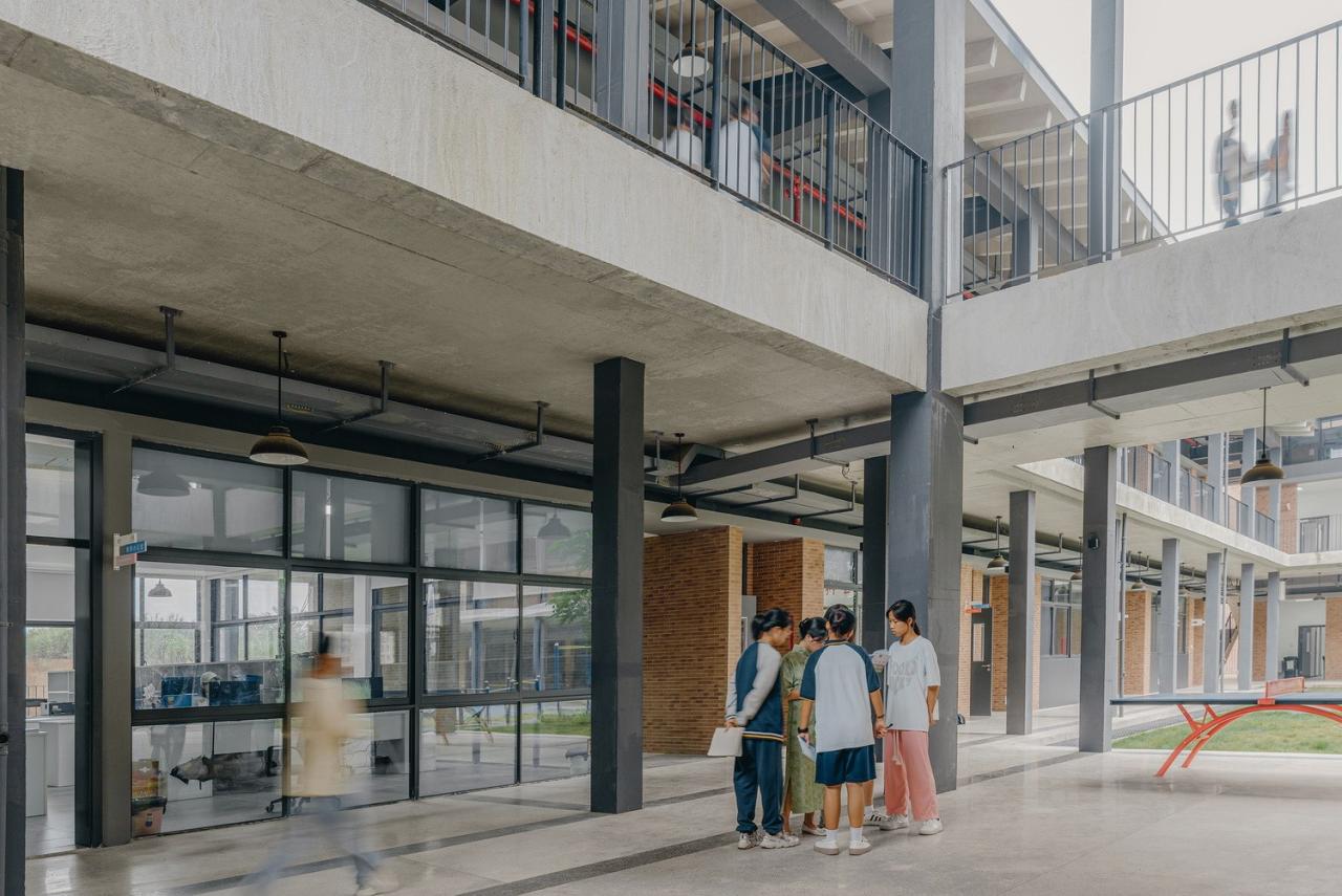 BIM建筑|乐知学校 / 大料建筑