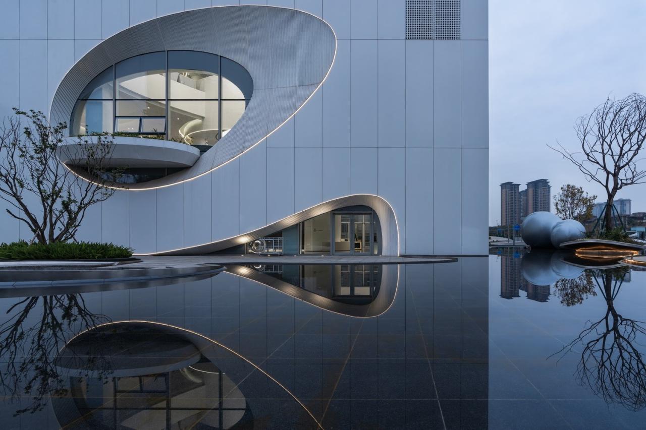 BIM建筑|成都天投国际社区当代艺术中心 / 上海境澜建筑设计有限公司