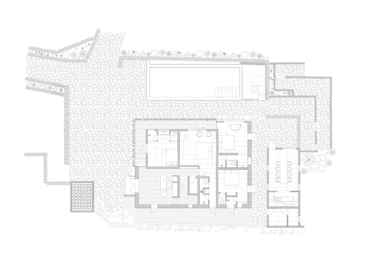 BIM建筑|平潭石间民宿 / 元秀万新作