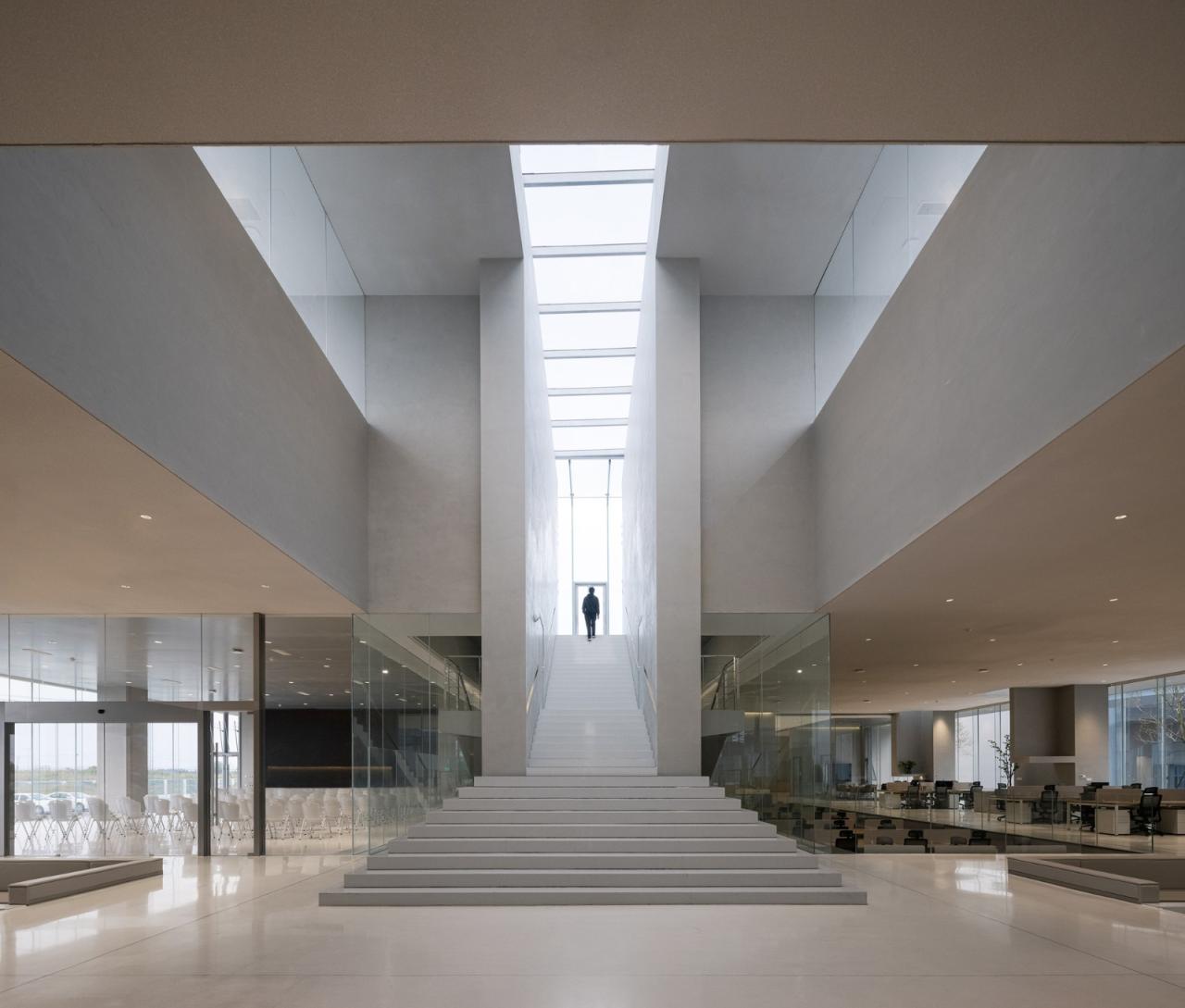 BIM建筑|蓝晶微生物 Bluepha BioFAB / 行之建筑