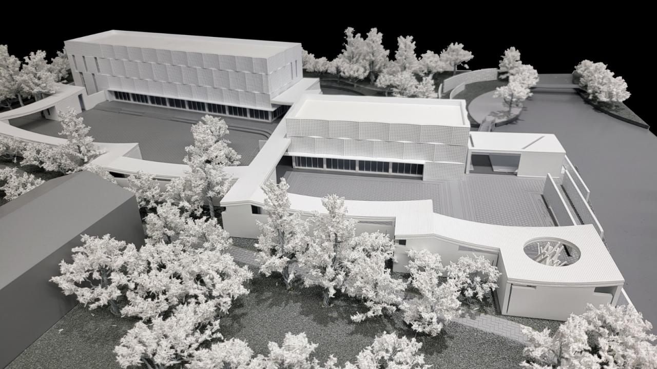 BIM建筑|桐乡市红色文化教育中心 / 清上造社