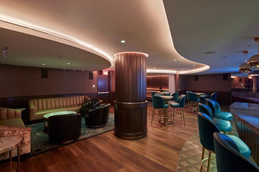 BIM建筑|HKS在SoFi体育场内创建“瓶中船”场地