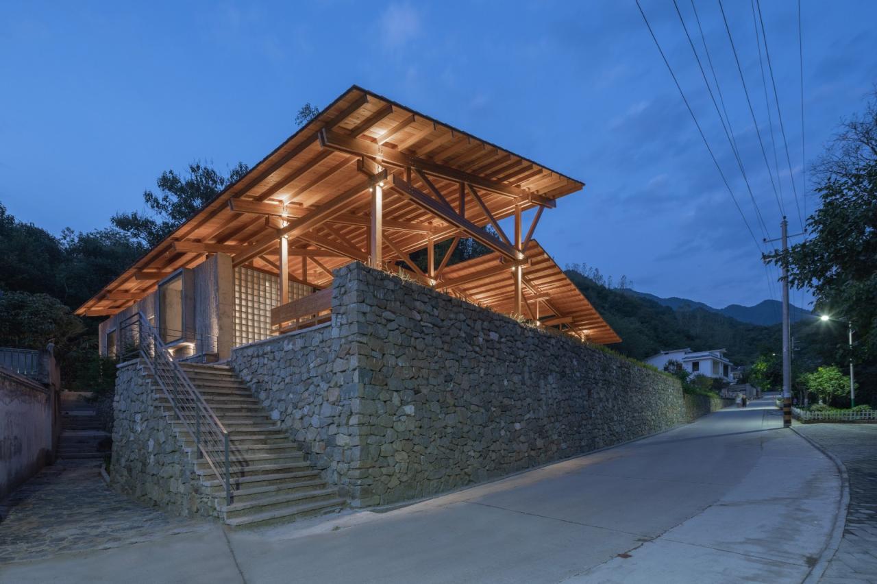 BIM建筑|留坝瓦窑沟多功能服务中心 / 尌林建筑设计事务所