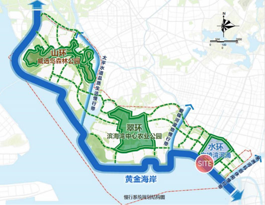 BIM建筑|东莞滨海湾新区交椅湾慢行系统连廊方案设计国际竞赛公告