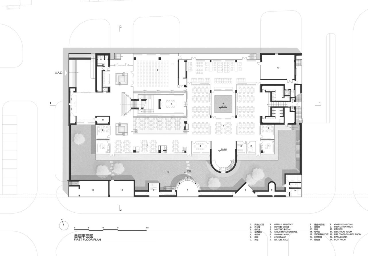 BIM建筑|蓝晶微生物 Bluepha BioFAB / 行之建筑