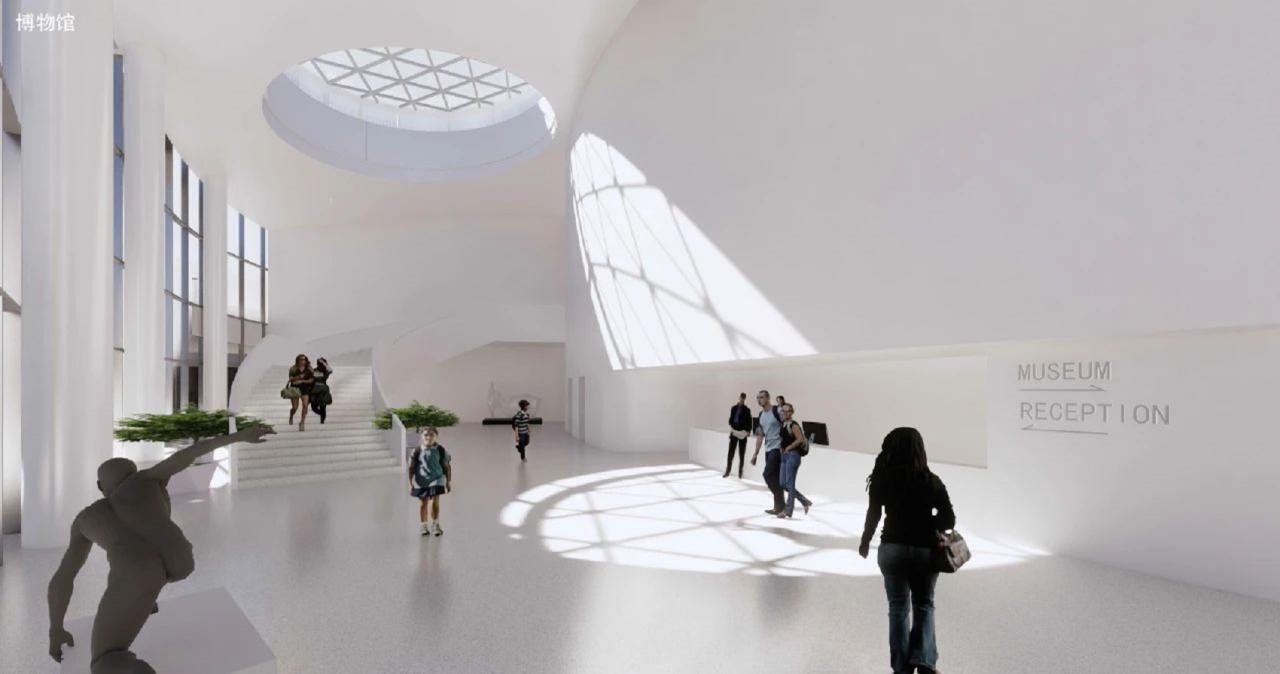 BIM建筑|广东梅州丰顺文体中心 / 深圳迈思建筑设计有限公司