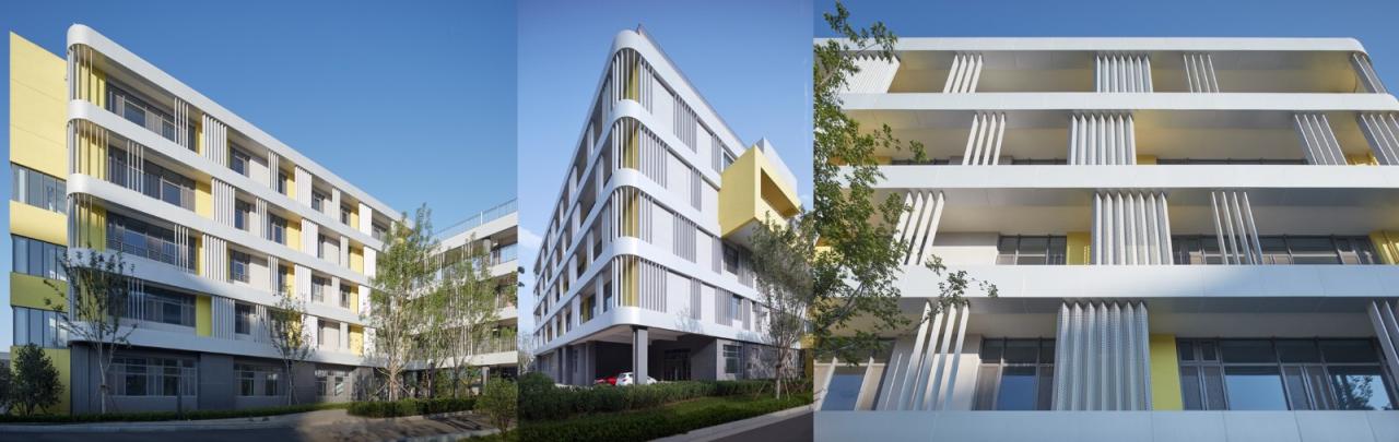 BIM建筑|自由理想的“花园城堡” ：济南北康初中教育建筑群落 / UA 尤安设计