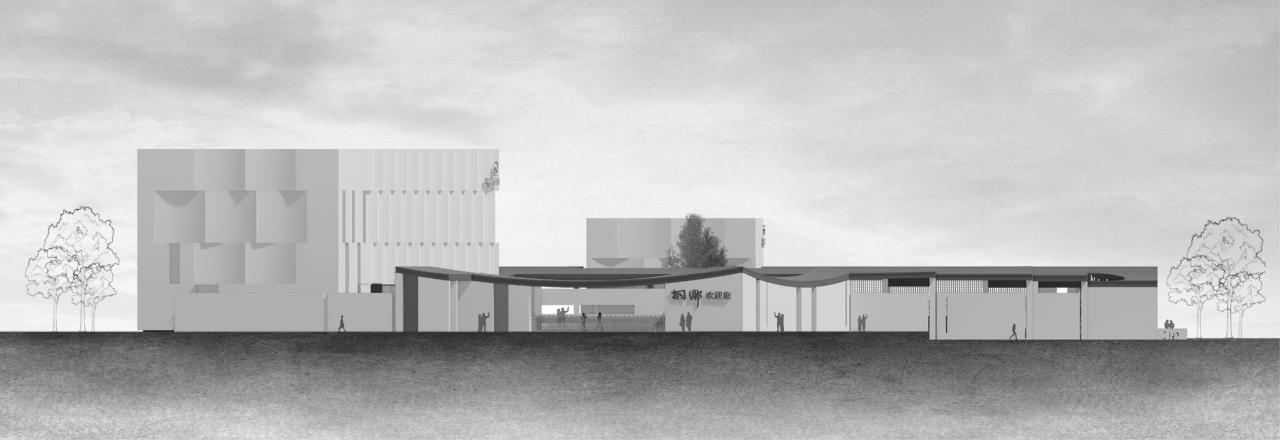 BIM建筑|桐乡市红色文化教育中心 / 清上造社