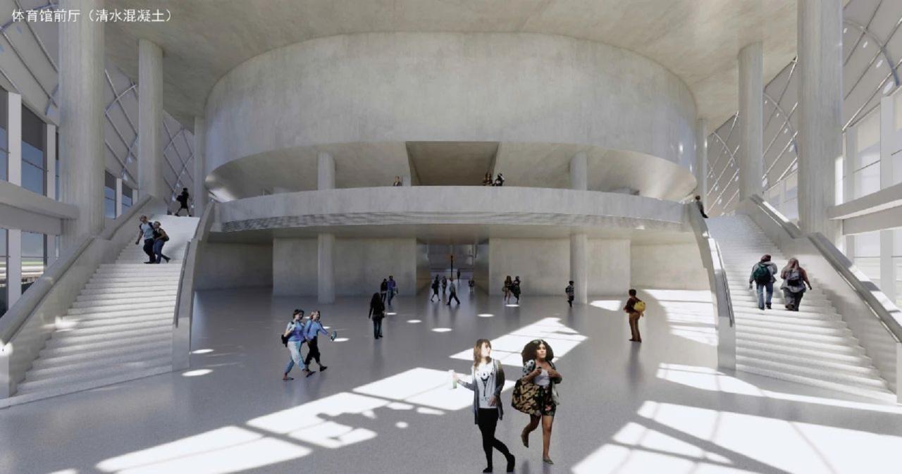 BIM建筑|广东梅州丰顺文体中心 / 深圳迈思建筑设计有限公司