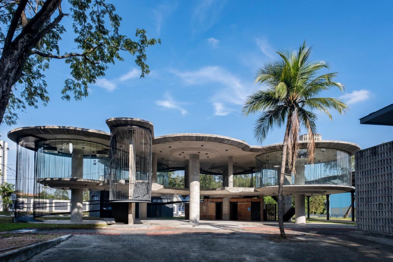 BIM建筑|T 型悬挂，PJKita 社区中心 / DTLM Design Group